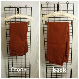 Gloria Vanderbilt size 14 petit orange pants